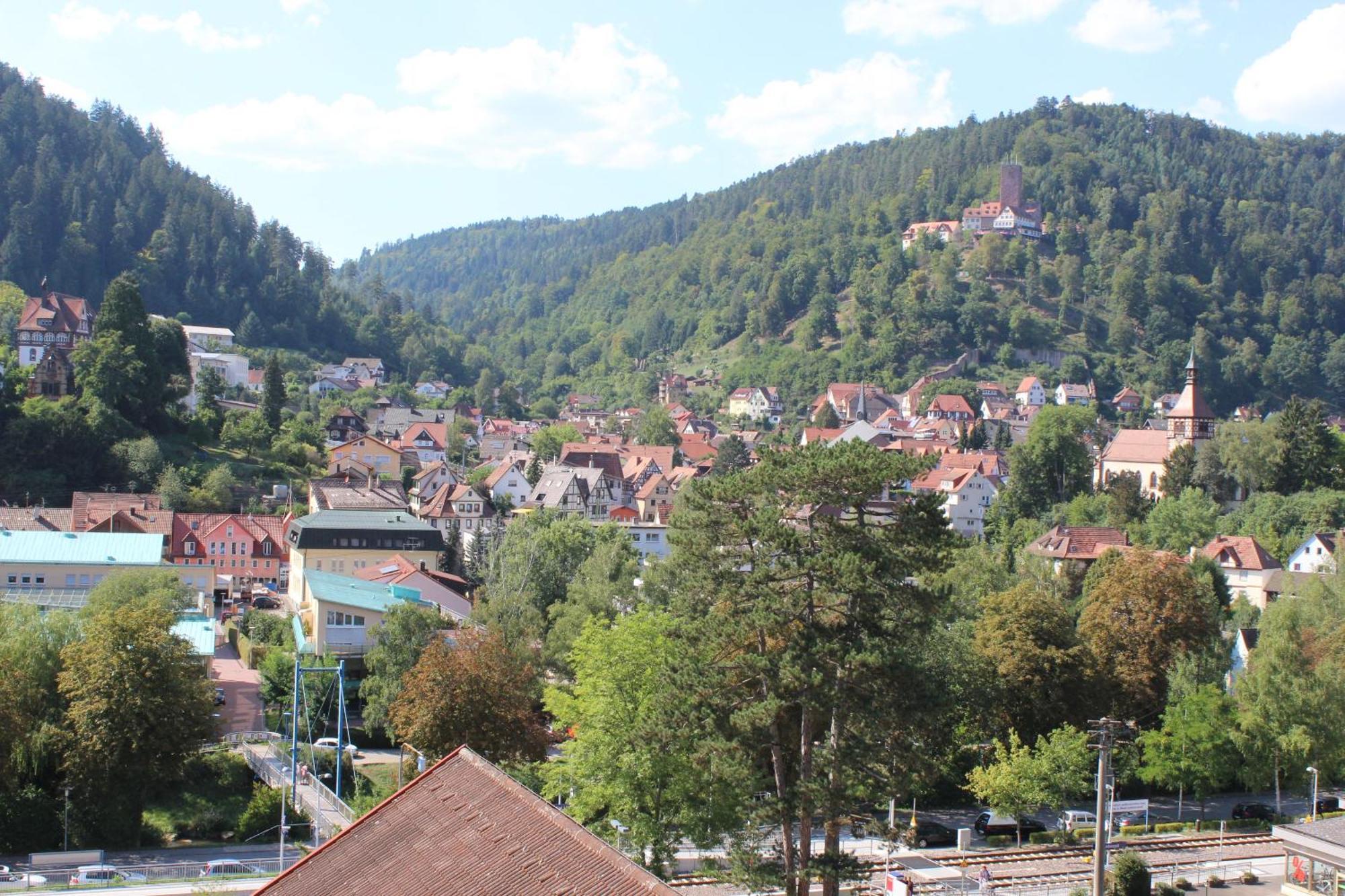 Ferienwohnung Weitblick Bad Liebenzell Exterior foto